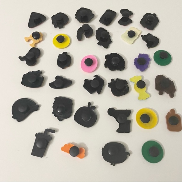 Croc Charms Lot of 34 Assorted Food Charms Donut Watermelon Burger - Picture 16 of 16